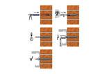 Rawlplug R-STUDS-12160 hatlapvégű menetes szár 12x160mm - NEOFABRIK klímaszerelés Kecskemét